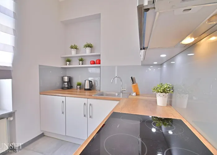 公寓 Sienkiewicza - Blisko Promenady - Parking 斯维诺乌伊希切